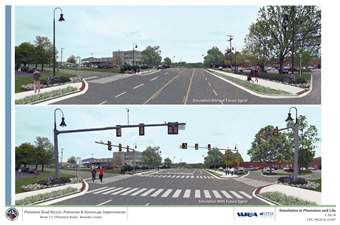 Plantation Road and Lila Drive Intersection Simulation